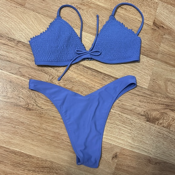 Hollister Swim Purple Bikini Set - Picture 2 of 9